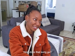 This 18YO EBONY TEEN Broke Every Rule On My Couch