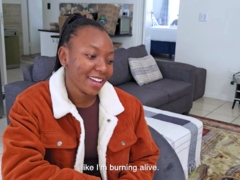 This 18YO EBONY TEEN Broke Every Rule On My Couch
