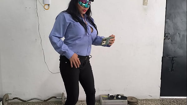 The Female Police Officer Shows Off Her Sensual Body After Work. The Female Police Officer Shows Off Her Sensual Body After Work.