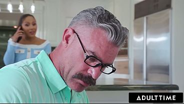 ADULT TIME Pervert Lilith Grace Uses Stepmoms Phone To Tease New Stepdad With Feet & Dildo Videos