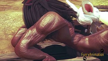 Furry Hentai 3D Beast And Bunny Having Wild Sex On The Mountain Japanese Manga Anime Yiff Porn Video