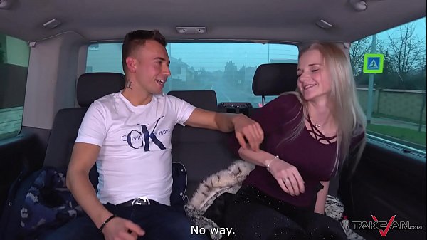 Blondie Missed Train & Accept Help From Stranger In Van Where Fucked Hard Blondie Missed Train & Accept Help From Stranger In Van Where Fucked Hard