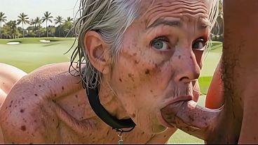 Homeless Found On Golf Course Gangbanged AI Interactive Video